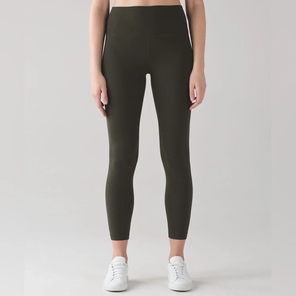 NWT Lululemon Align Pant II Dark Olive Size 14
